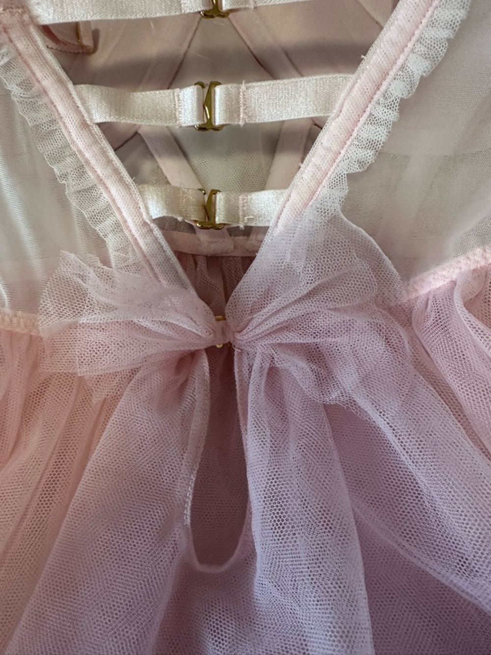 Victoria's Secret Pink Lace Chemise - Picture 3 of 5